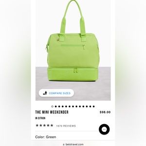 Beis Mini Weekender NWT
